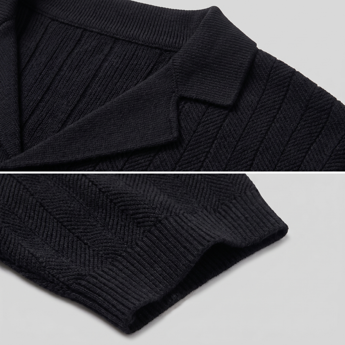 Men's Knit Button-Up Shirt - Soft Fabric, Casual Style for Everyday Wear