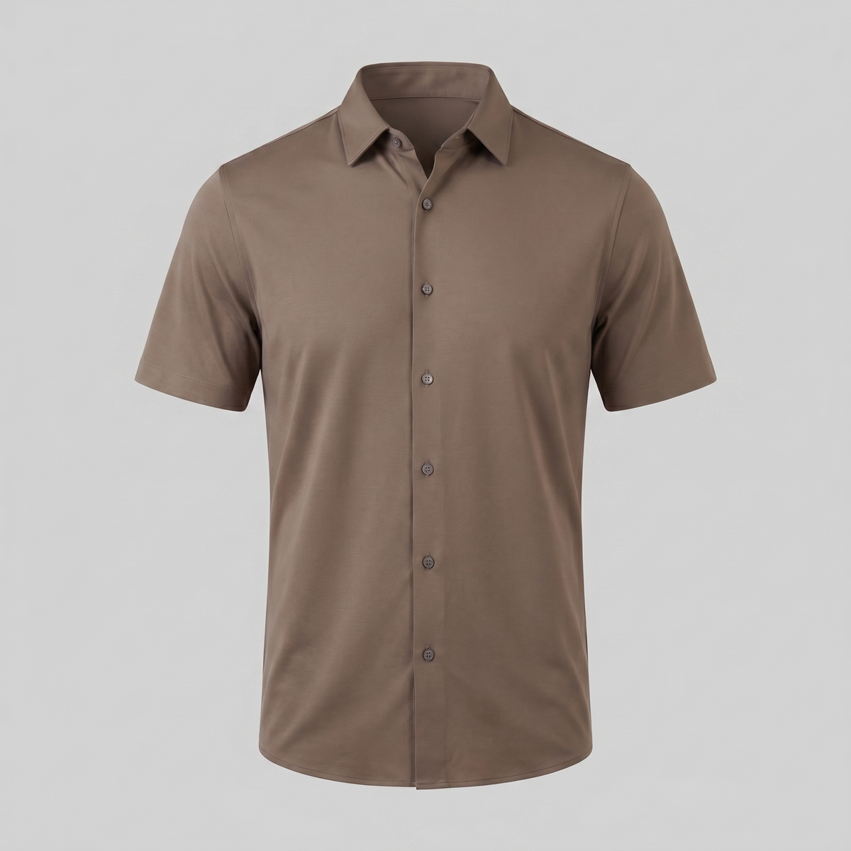 Men's Lightweight Stretch Cotton Summer Shirt for Casual Wear
