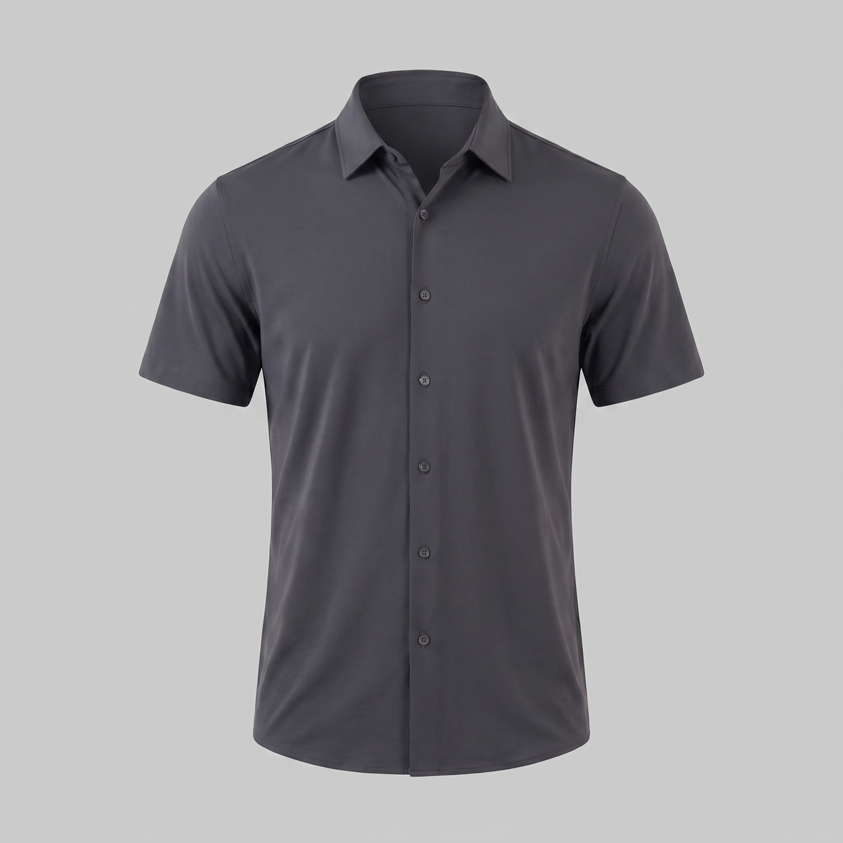 Men's Lightweight Stretch Cotton Summer Shirt for Casual Wear