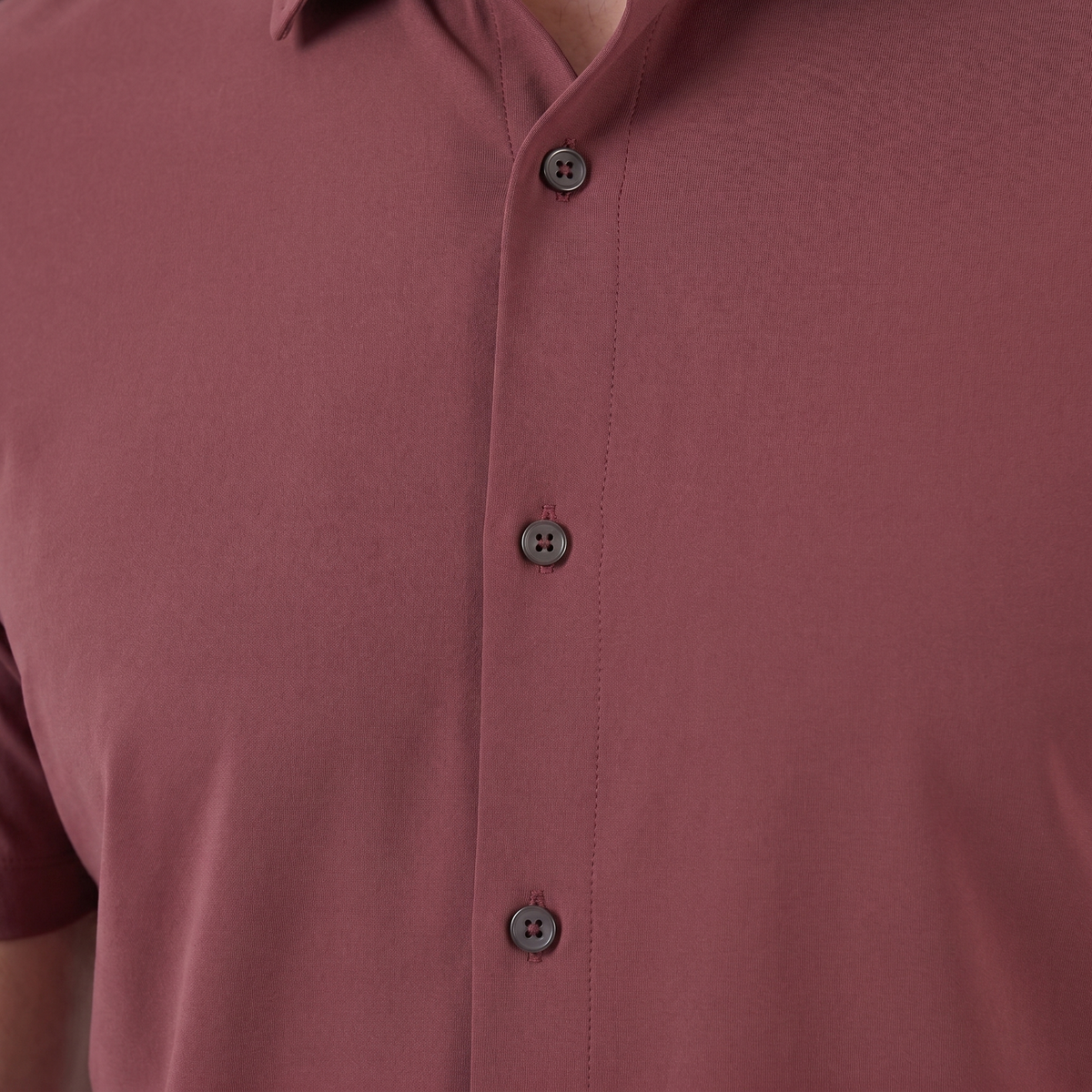 Men's Lightweight Stretch Cotton Summer Shirt for Casual Wear