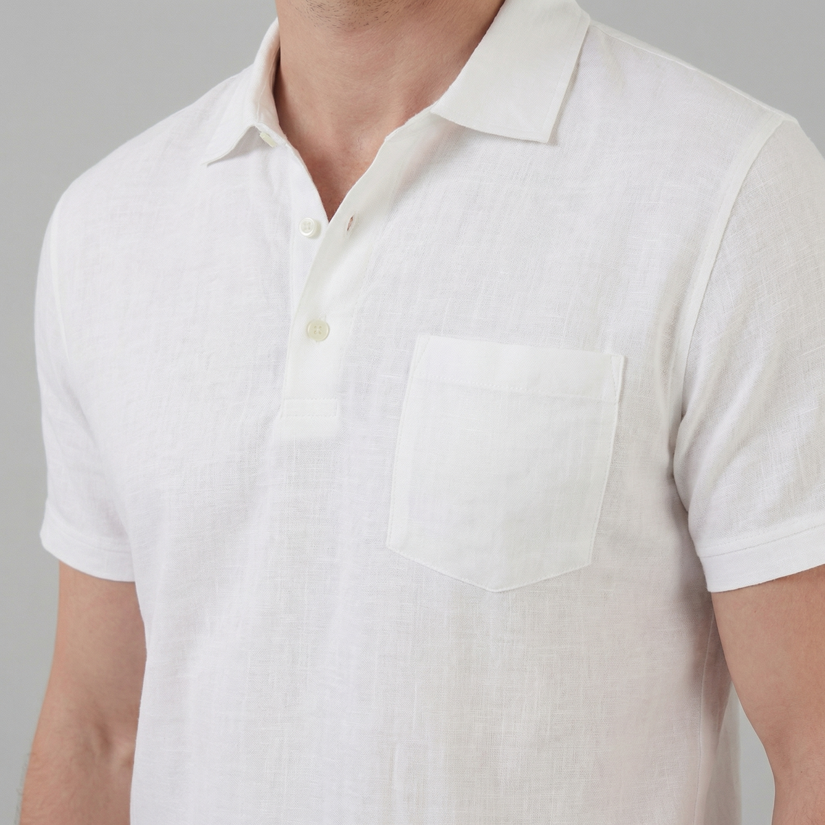 Men's Short Sleeve Polo Shirt - Lightweight Cotton - Casual Summer Wear