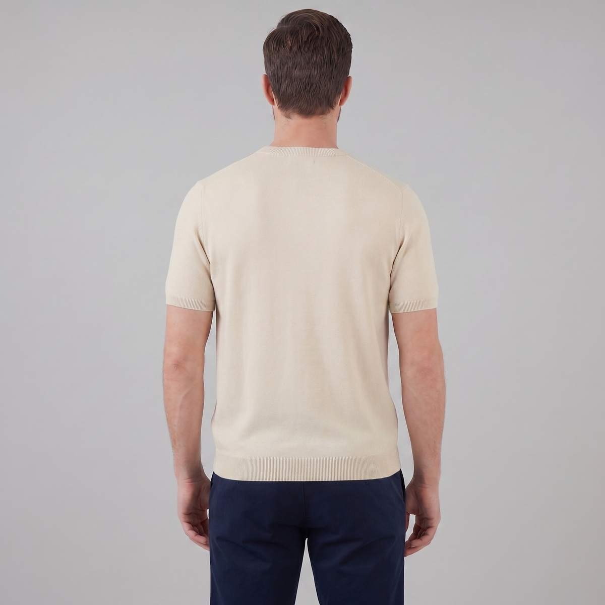 Men's Short Sleeve T-Shirt - Soft Cotton, Casual Style for Everyday Wear