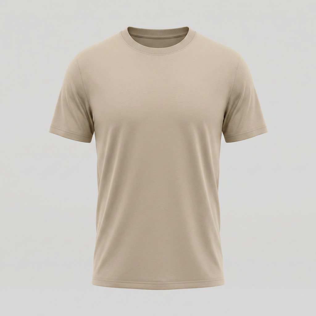 Men's Short Sleeve T-Shirt - Soft Cotton, Casual Style for Everyday Wear