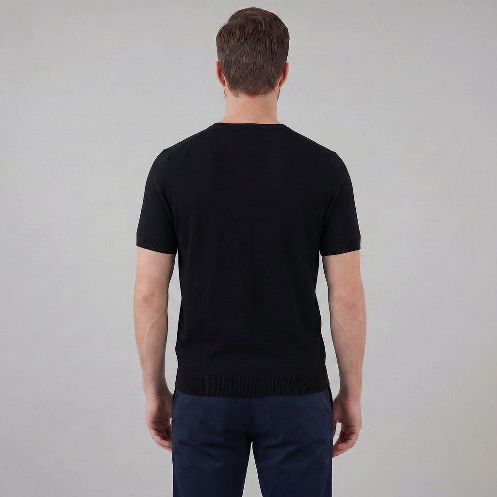 Men's Short Sleeve T-Shirt - Soft Cotton, Casual Style for Everyday Wear