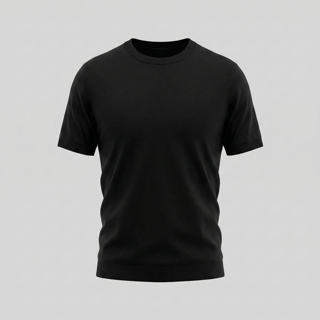 Men's Short Sleeve T-Shirt - Soft Cotton, Casual Style for Everyday Wear