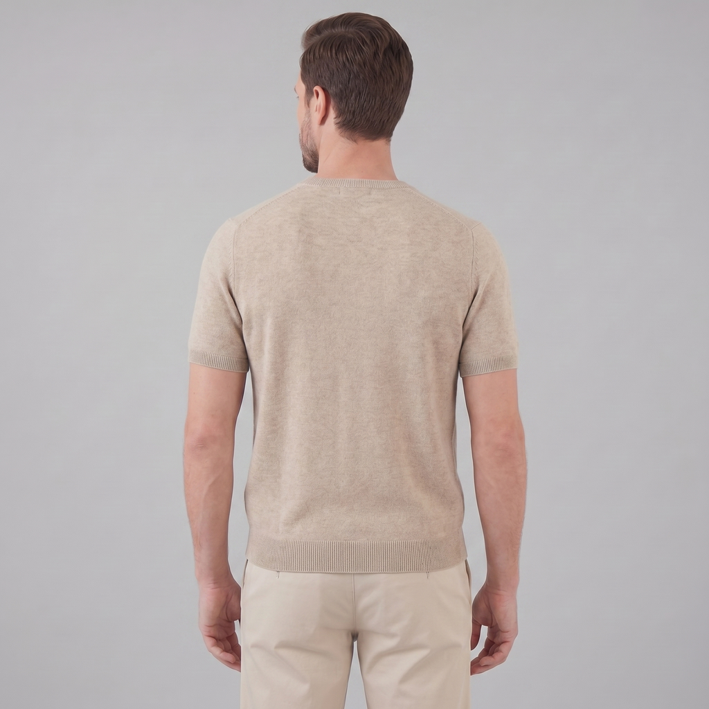 Men's Short Sleeve T-Shirt - Soft Cotton, Casual Style for Everyday Wear
