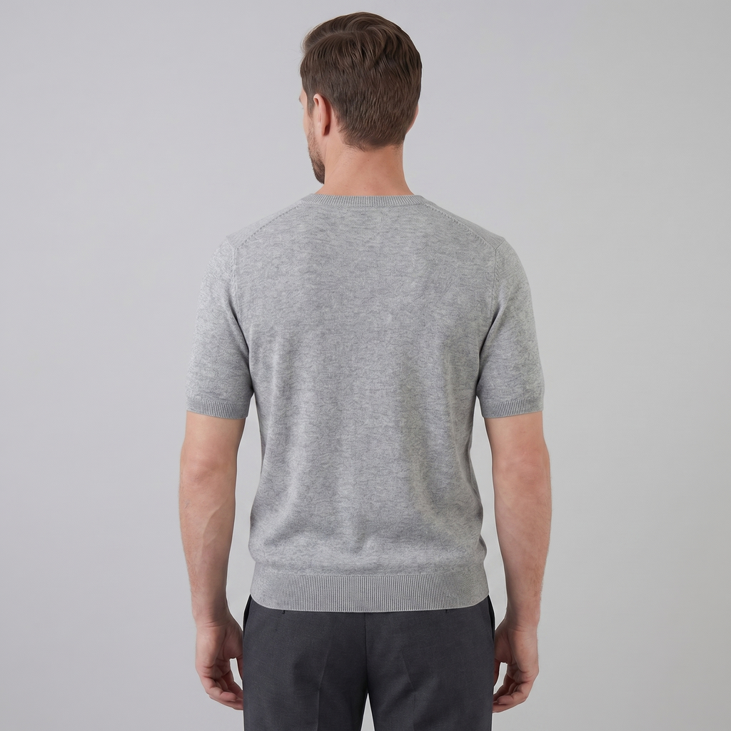 Men's Short Sleeve T-Shirt - Soft Cotton, Casual Style for Everyday Wear