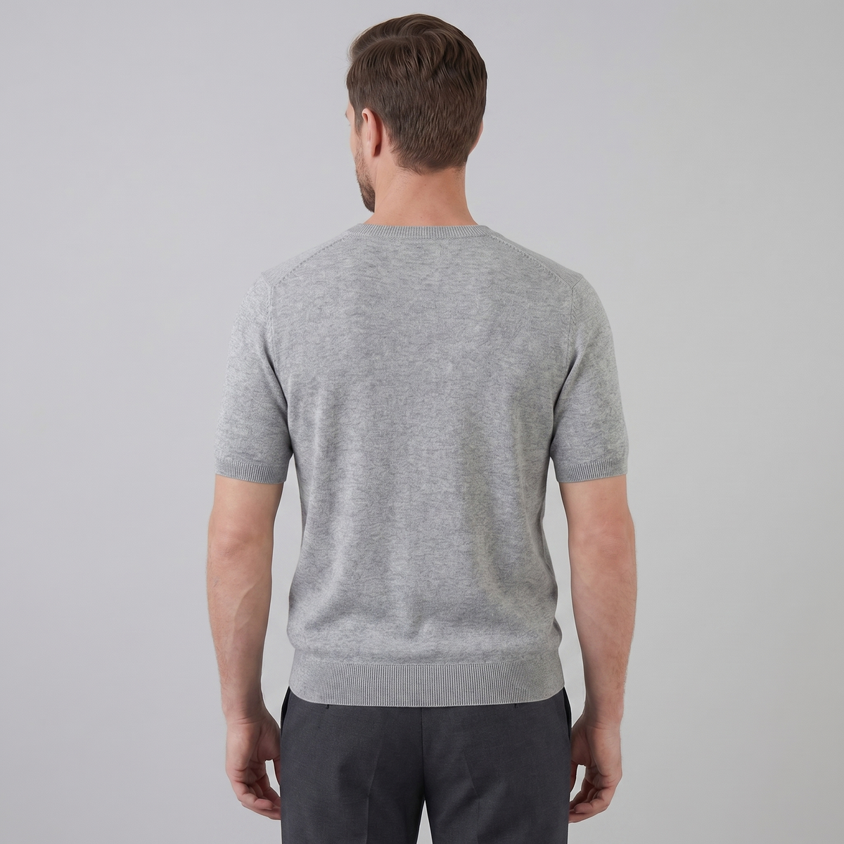 Men's Short Sleeve T-Shirt - Soft Cotton, Casual Style for Everyday Wear