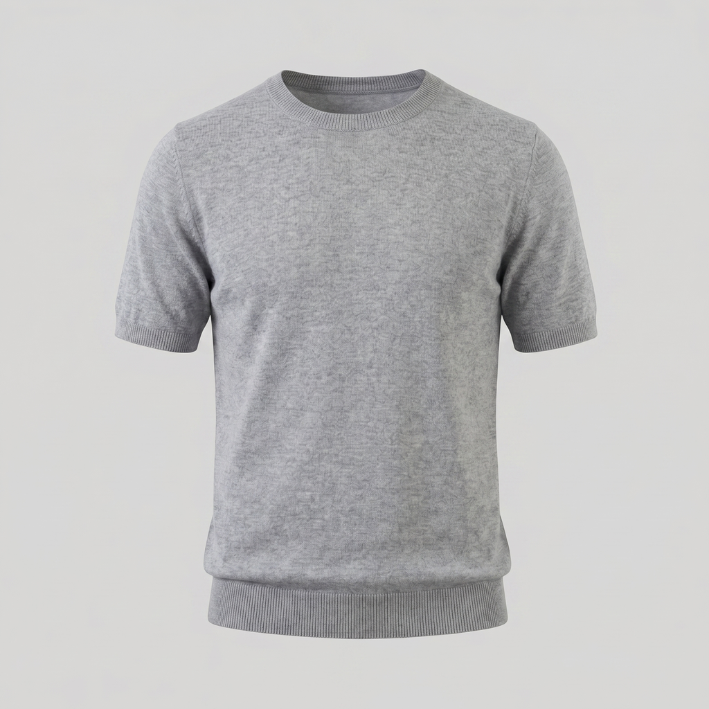 Men's Short Sleeve T-Shirt - Soft Cotton, Casual Style for Everyday Wear