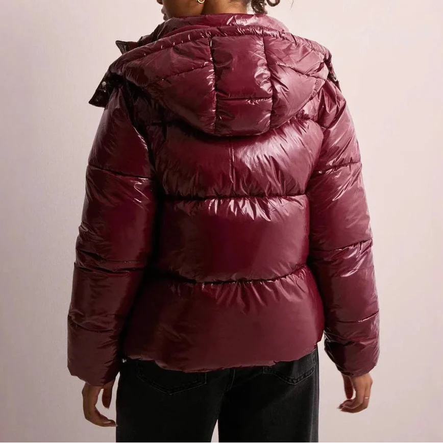 Women's Quilted Puffer Jacket | Hooded, Lightweight Insulation – Casual Wear, Winter Outdoor