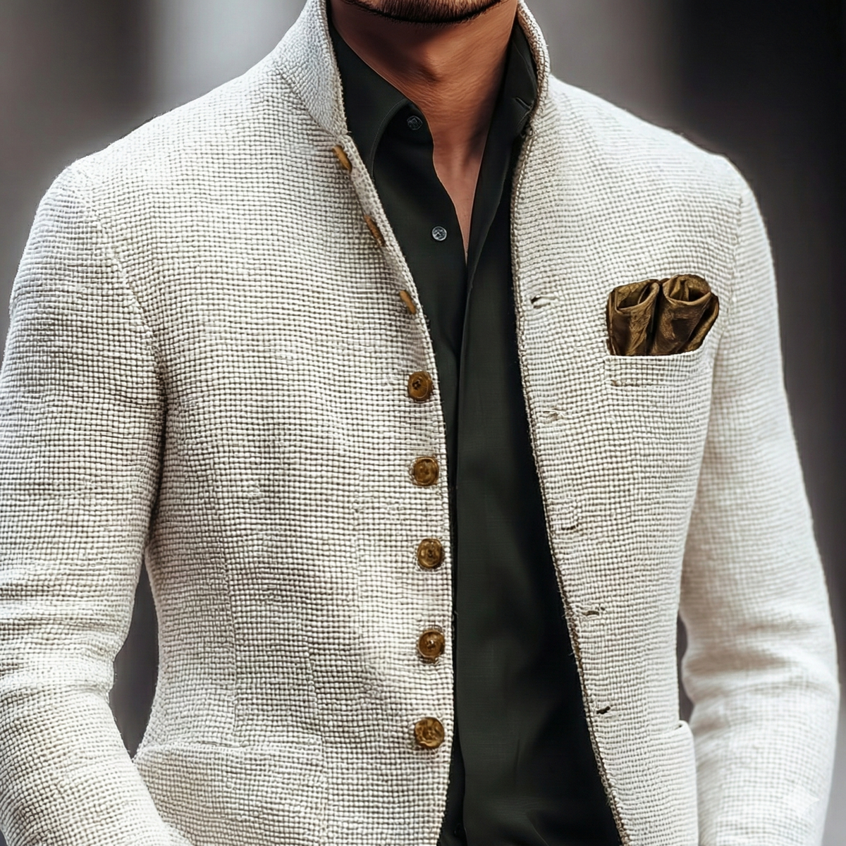 Refined Single Breasted Cardigan – Smart Casual, Office Wear