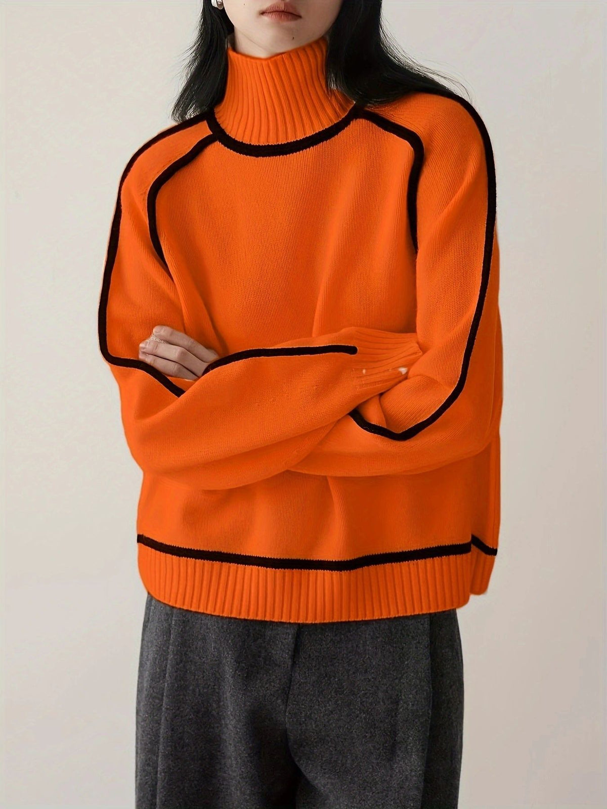 Soft Turtleneck Jumper – Casual Wear, Everyday Comfort