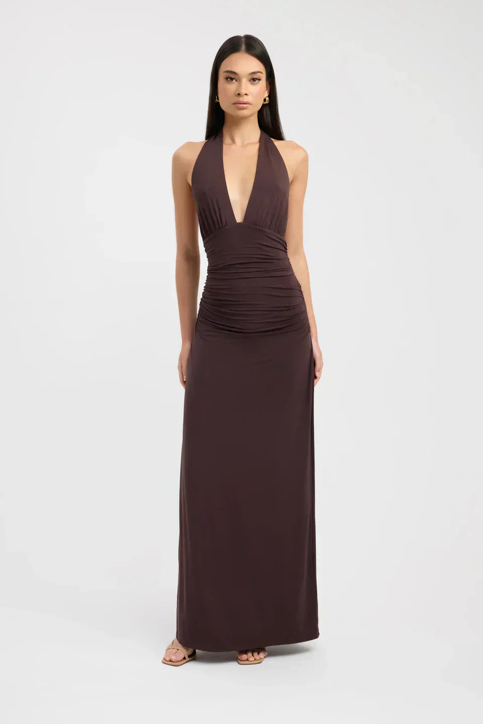 Ruched Maxi Dress – Occasion Gown for Weddings & Events