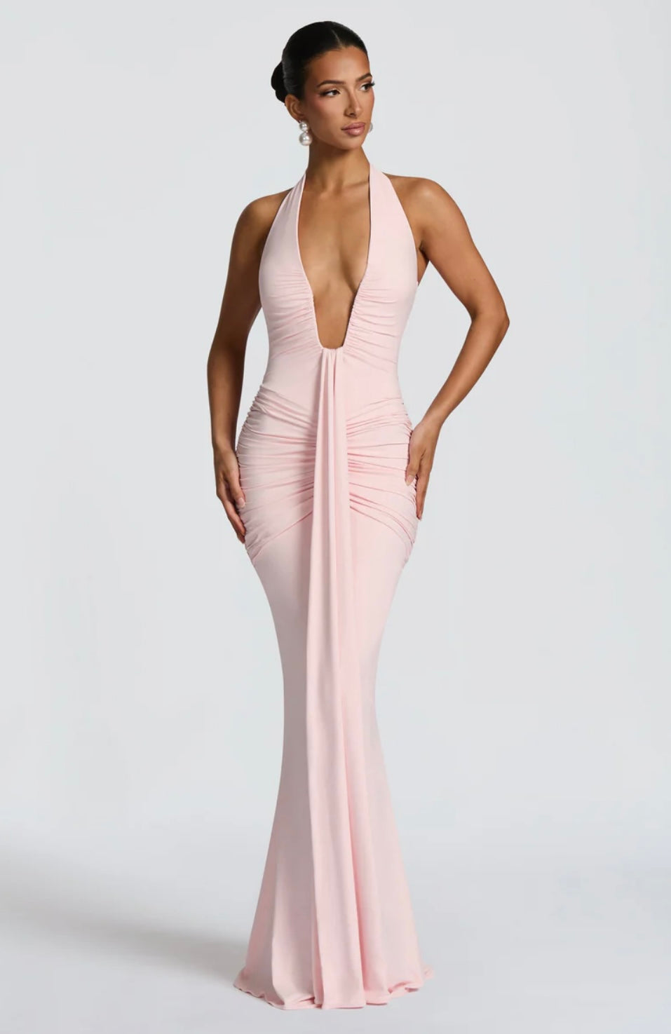 Halter Maxi Dress – Occasion Gown for Weddings & Events