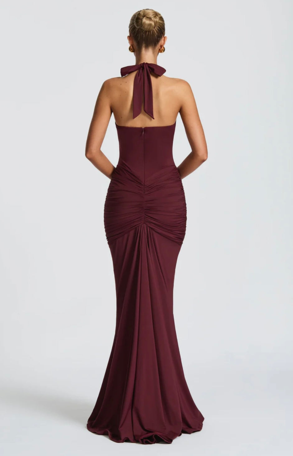Halter Maxi Dress – Occasion Gown for Weddings & Events