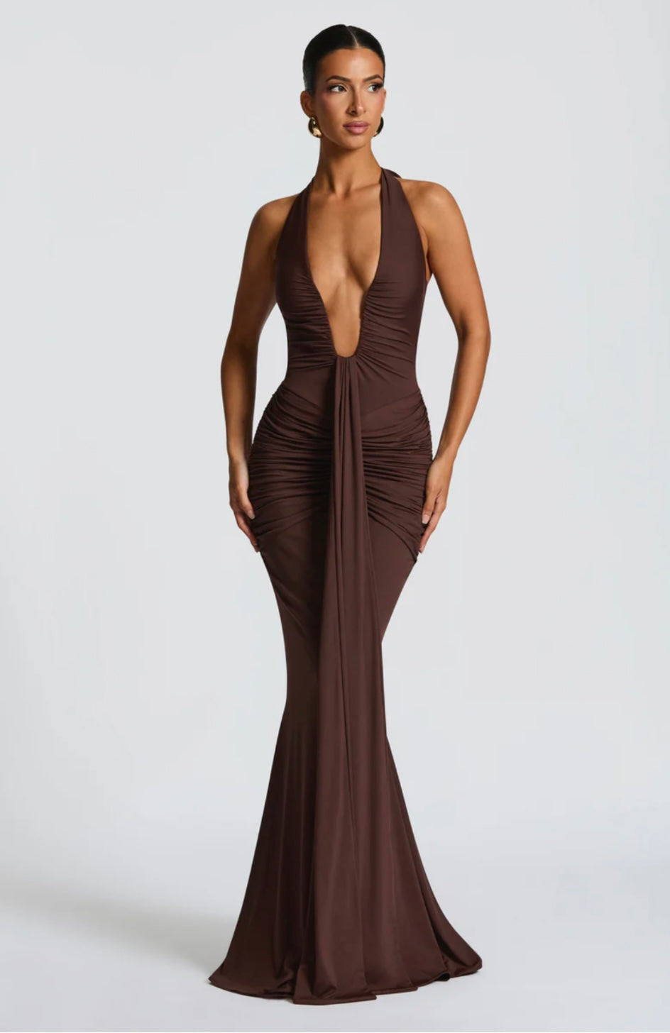 Halter Maxi Dress – Occasion Gown for Weddings & Events