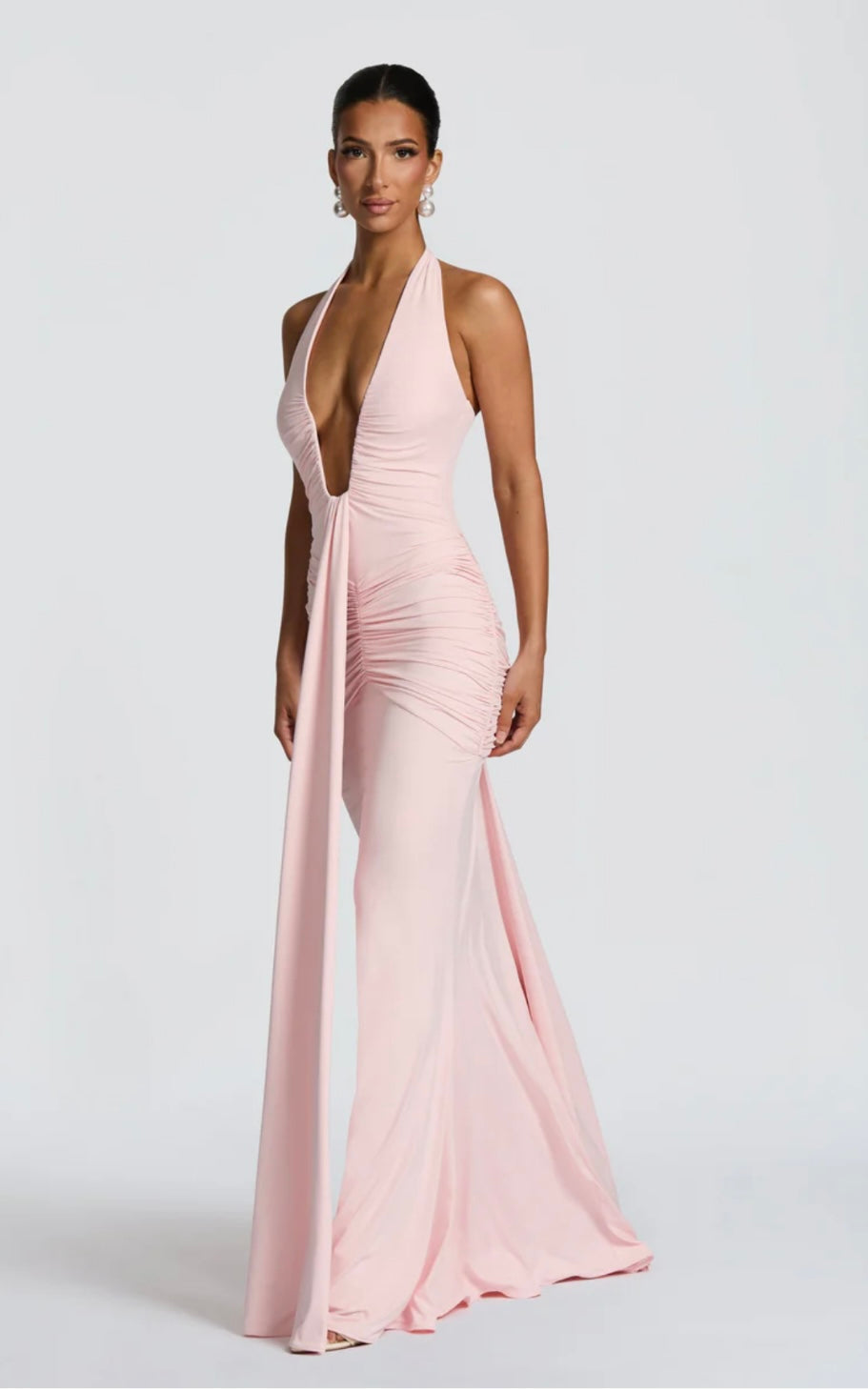 Halter Maxi Dress – Occasion Gown for Weddings & Events