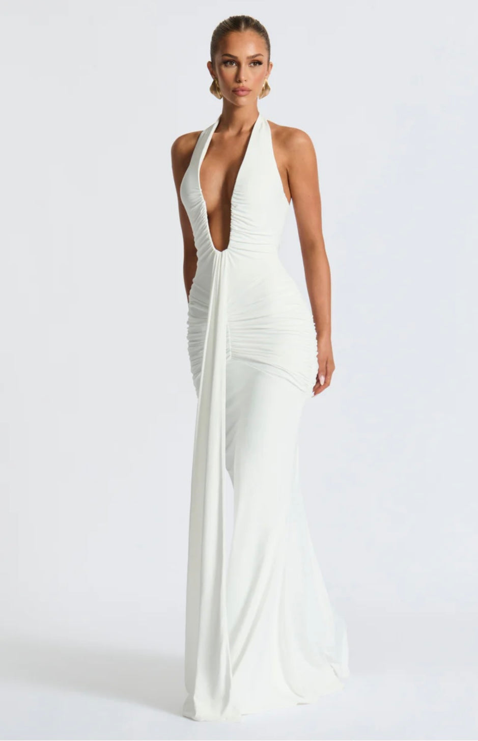 Halter Maxi Dress – Occasion Gown for Weddings & Events