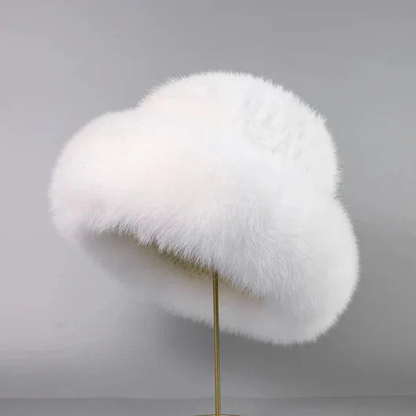 Elegant Mink Fur Hat – Stylish Winter Accessory, Gift for Her