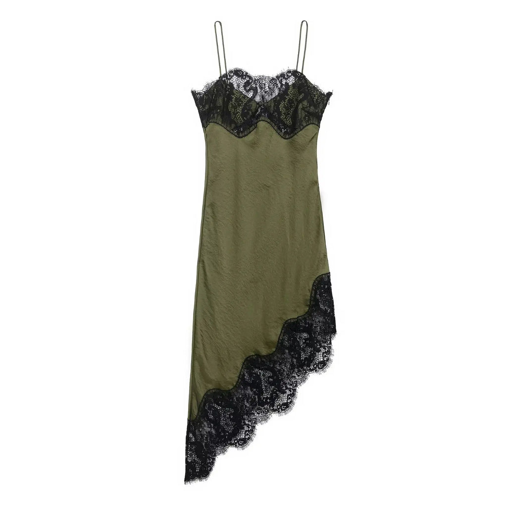 Satin Midi Dress – Occasion Gown for Weddings & Events