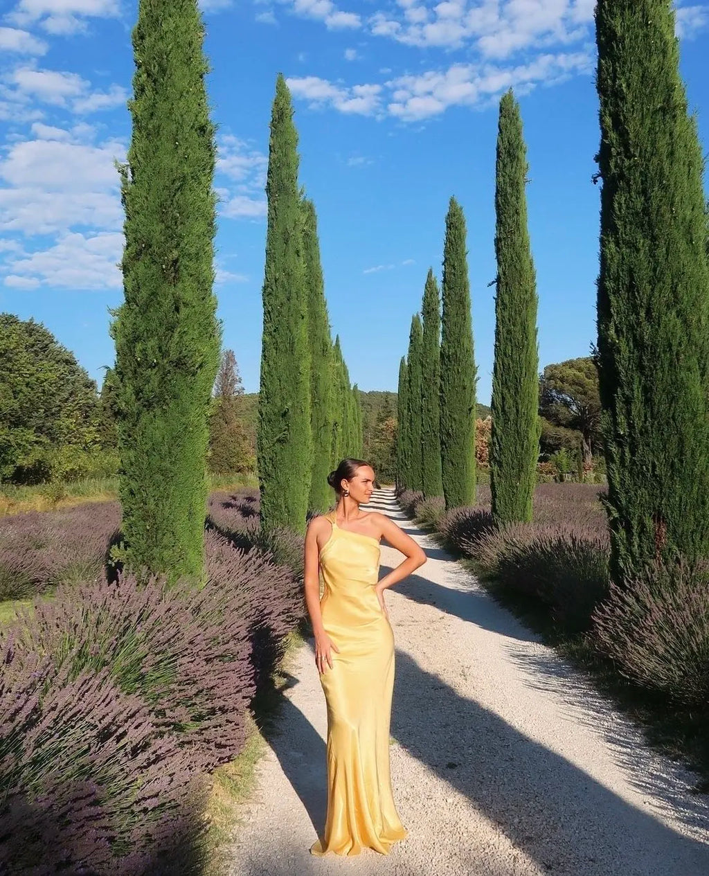 Satin Maxi Dress – Occasion Gown for Weddings & Events