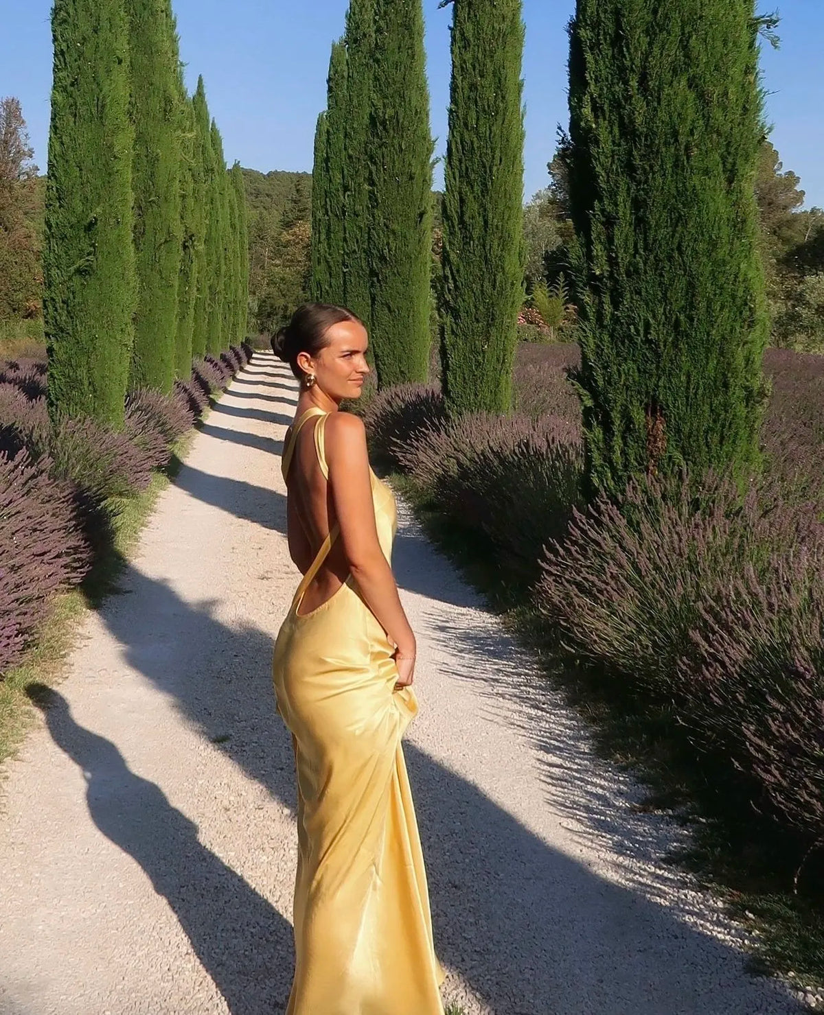 Satin Maxi Dress – Occasion Gown for Weddings & Events