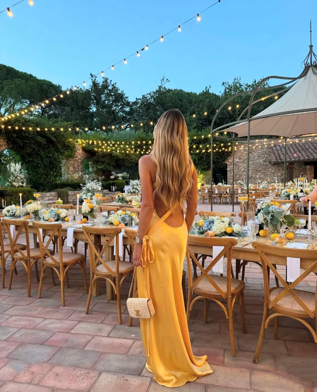 Satin Maxi Dress – Occasion Gown for Weddings & Events