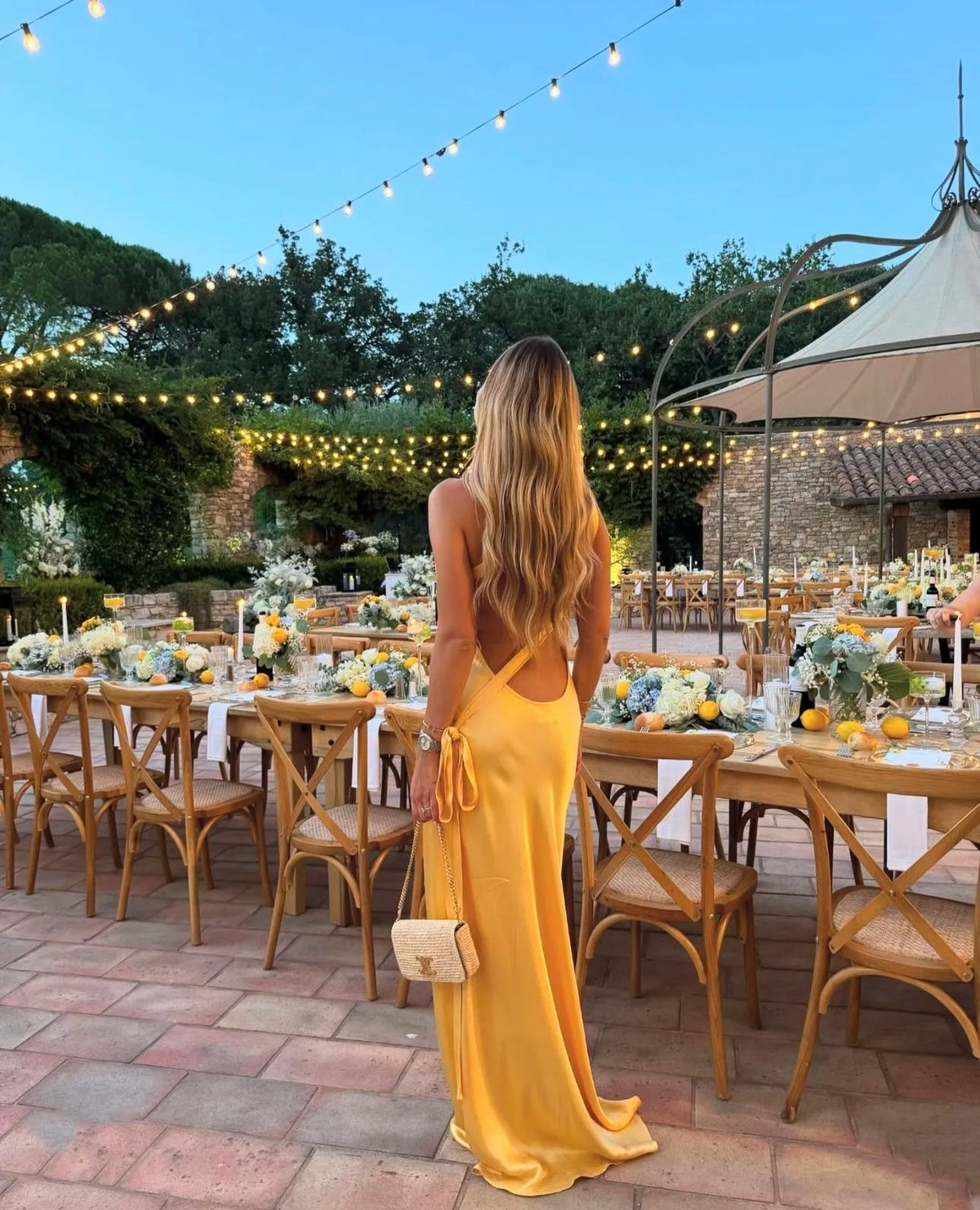 Satin Maxi Dress – Occasion Gown for Weddings & Events