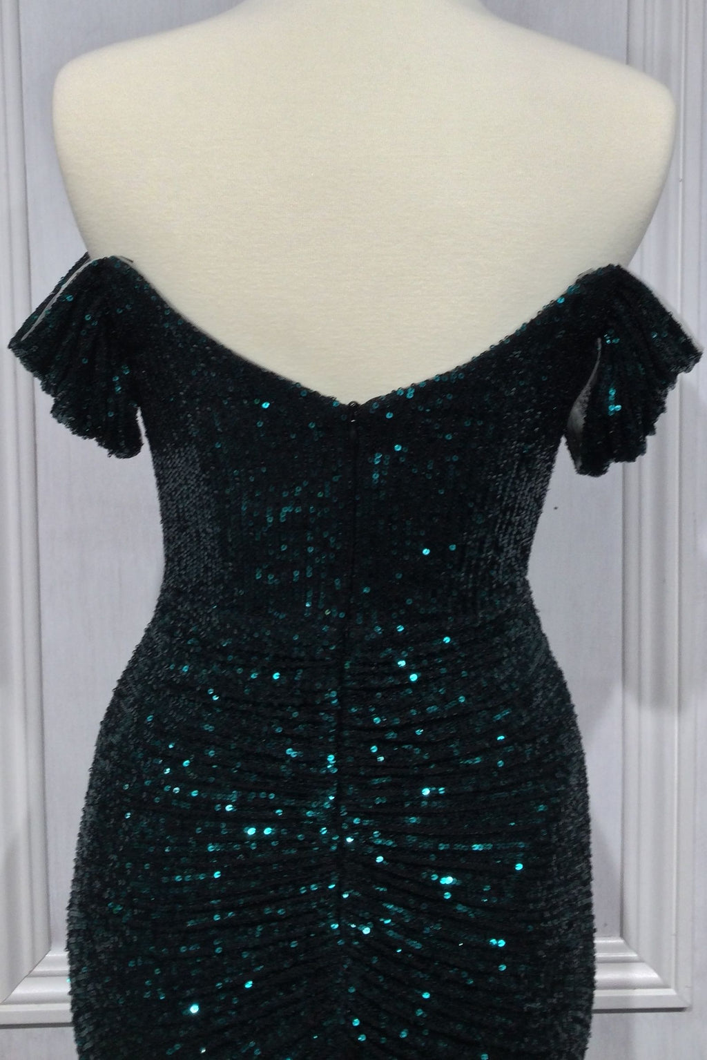 Maxi Dress – Off-Shoulder, Occasion Gown for Weddings & Events