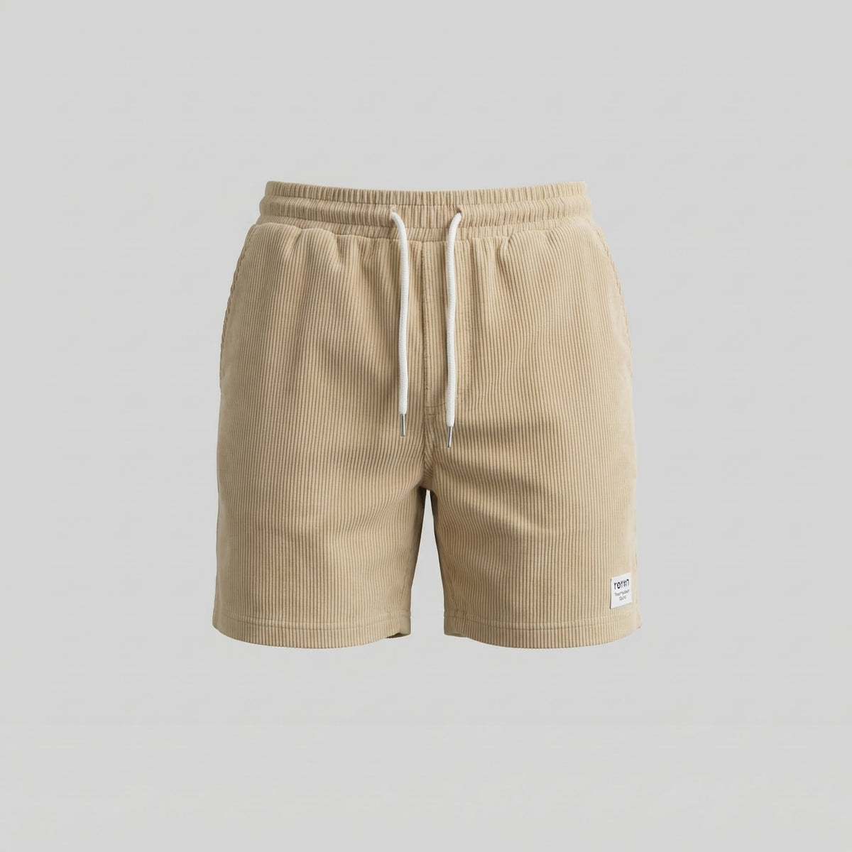 Striped Men's Swim Shorts - Quick-Dry Fabric for Beach and Pool Wear