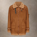 Pilot Coat with Faux Fur Collar – Casual, Stylish
