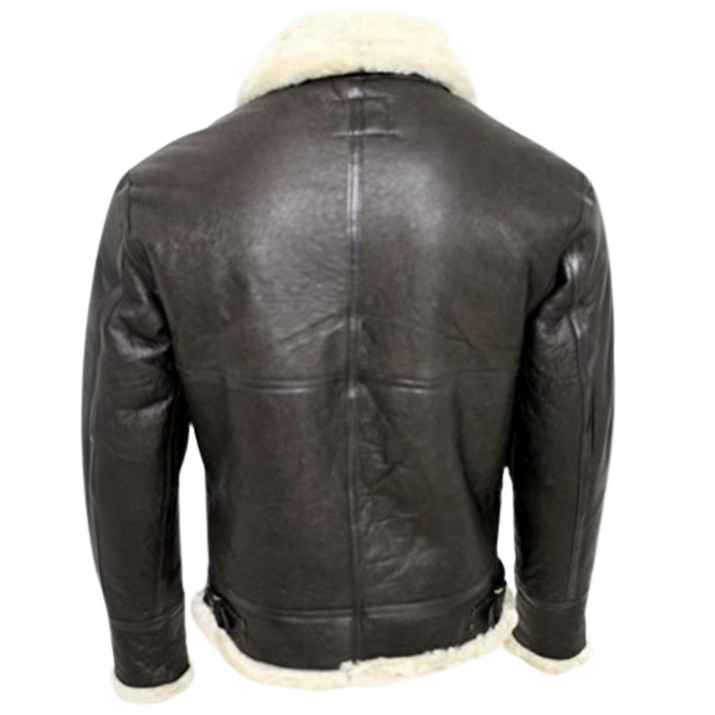 Pilot Jacket with Faux Fur Collar – Casual, Outdoor Wear
