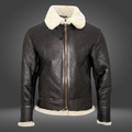 Pilot Jacket with Faux Fur Collar – Casual, Outdoor Wear