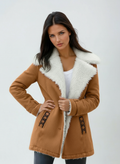 Wool Blend Winter Coat with Soft Lining – Casual, Everyday Wear
