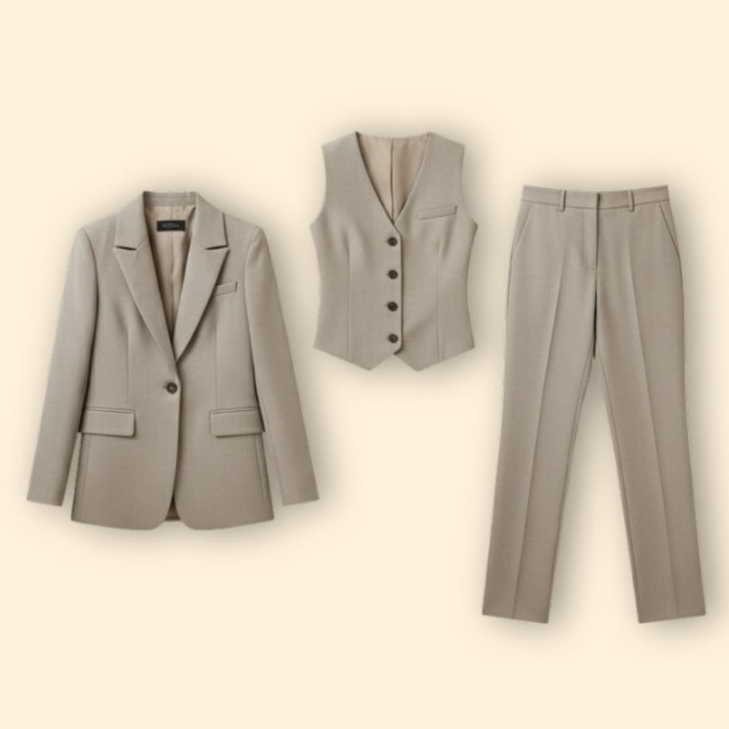 Women’s Blazer with Matching Pants – Office, Casual Wear