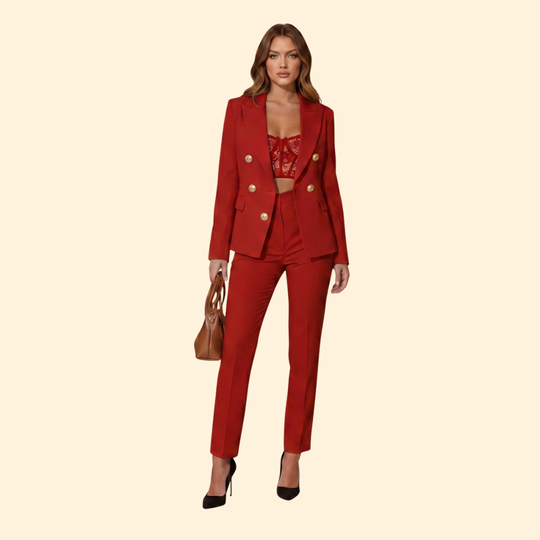 Women's Blazer with Structured Fit – Office, Casual