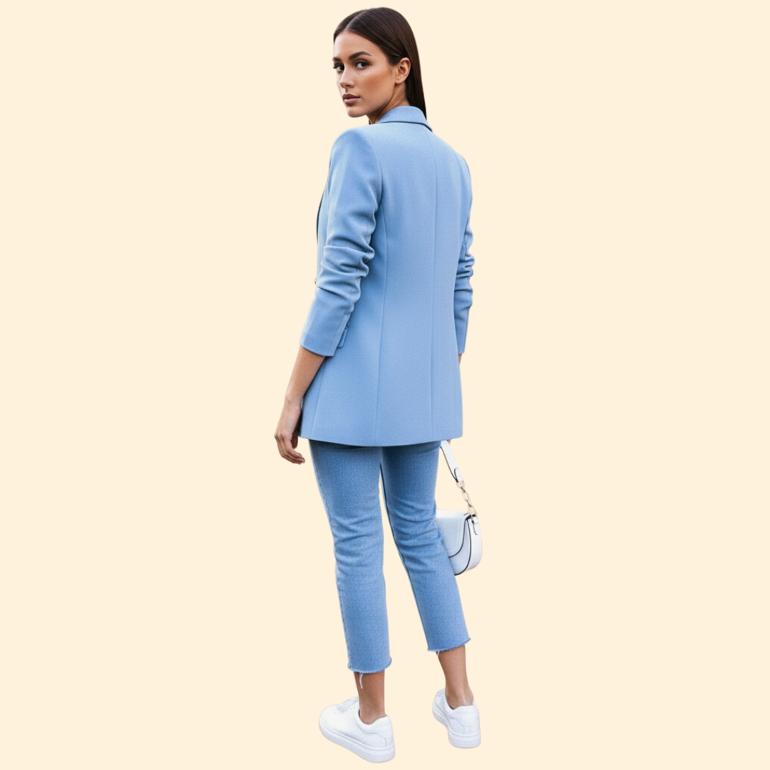 Women’s Blazer with Tailored Fit – Office, Casual Wear