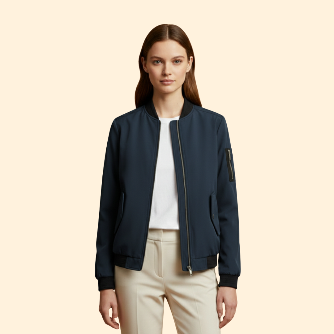 Women's Bomber Jacket – Casual Wear, Everyday Style