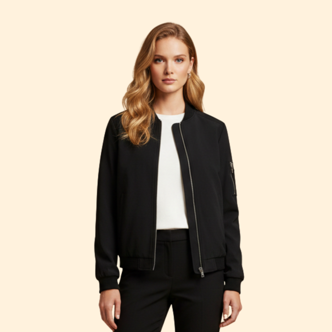 Women's Bomber Jacket – Casual Wear, Everyday Style