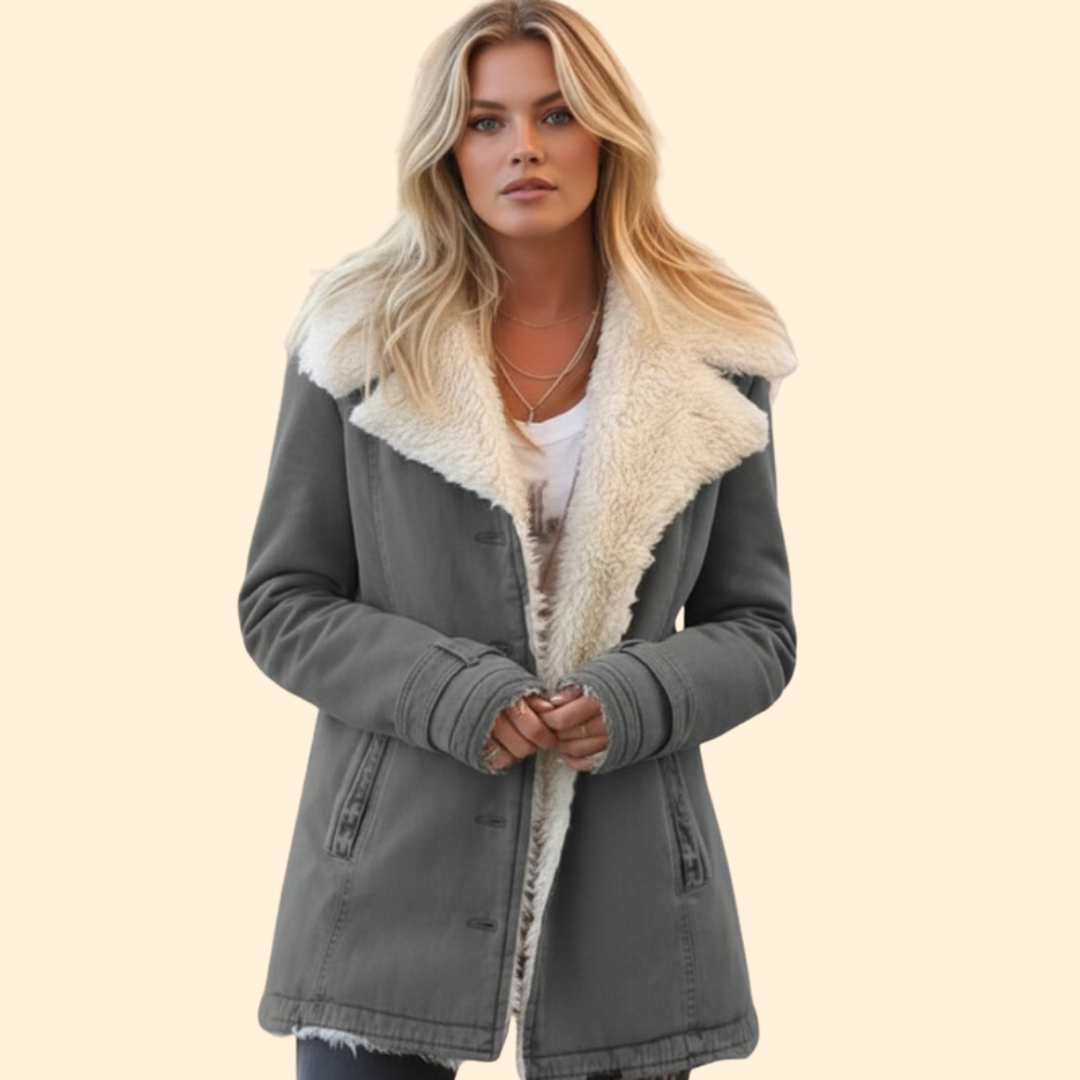 Women’s High Collar Winter Jacket – Warmth, Stylish Layering