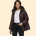 Women's Quilted Bomber Jacket – Casual Wear, Stylish Layering