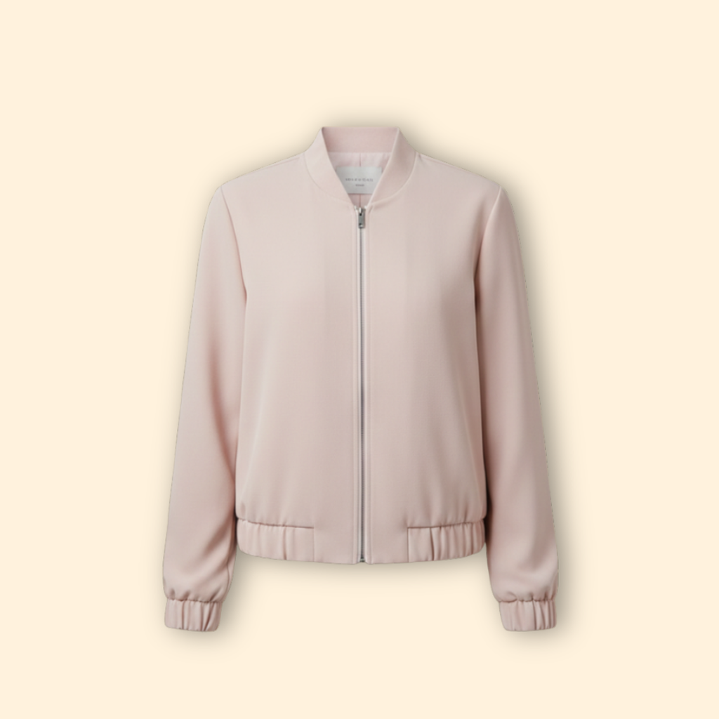 Chic Women's Bomber Jacket – Casual Wear, Stylish Layering
