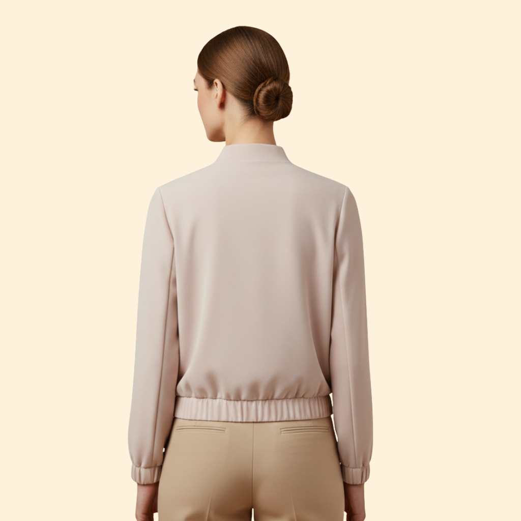 Chic Women's Bomber Jacket – Casual Wear, Stylish Layering