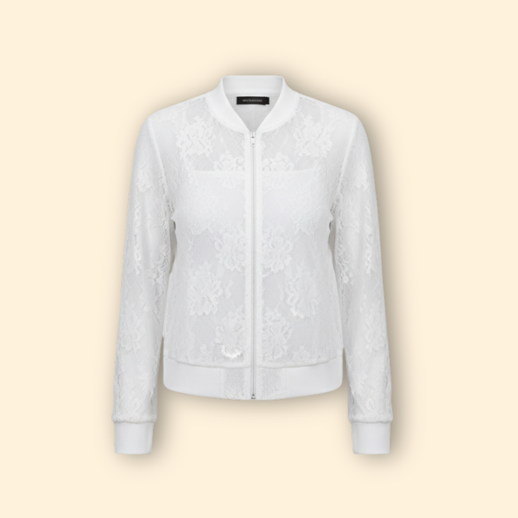 Women’s Embroidered Bomber Jacket – Casual Wear, Stylish Layering