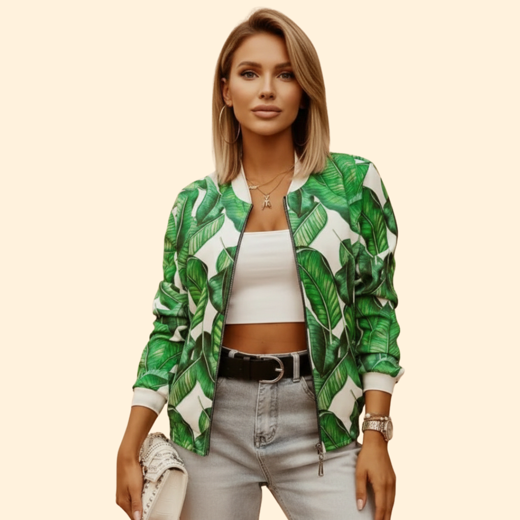 Women’s Bomber Jacket – Casual Wear, Everyday Style