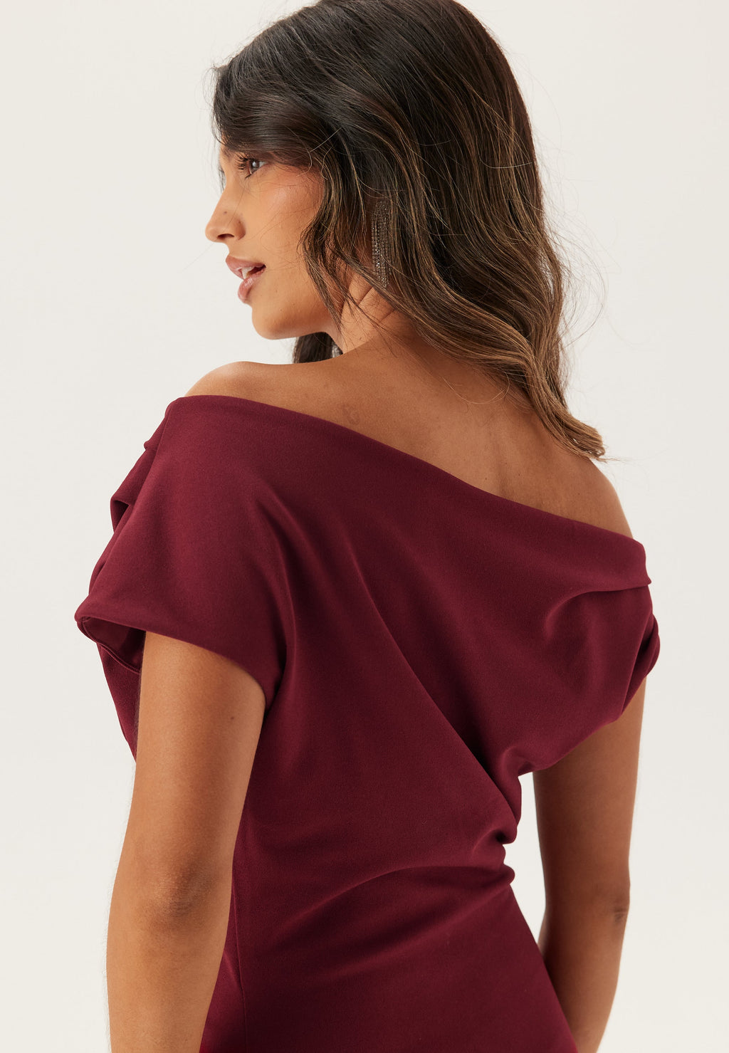 Jersey One-Shoulder Maxi Dress – Occasion Gown for Weddings & Events