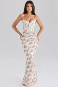 Lace Floral Maxi Dress – Occasion Gown for Weddings & Events