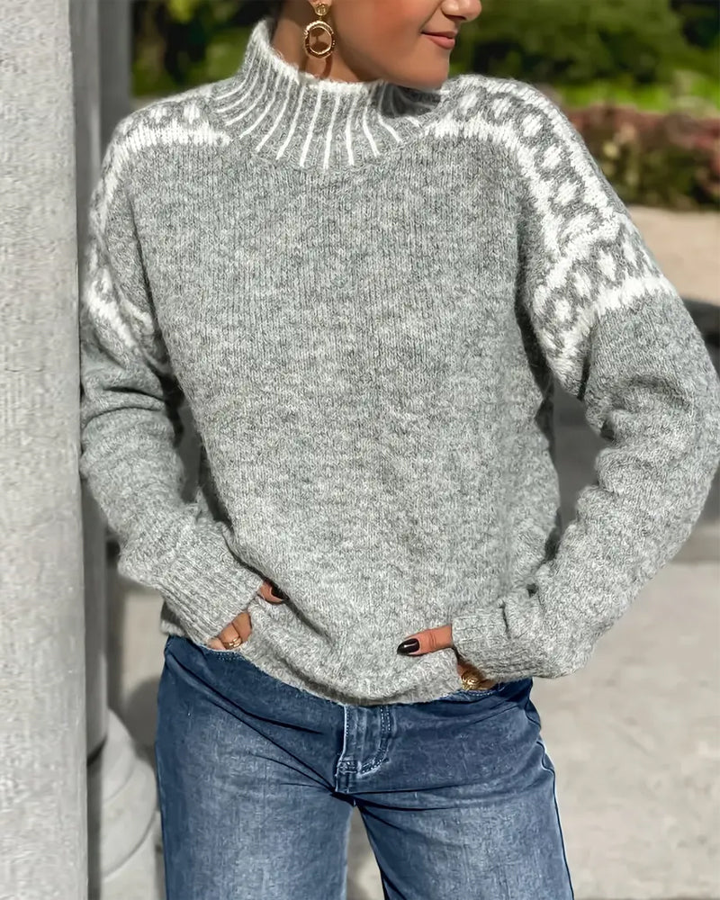 Elegant Knit Jumper for Women | Cozy Lightweight Sweater for Casual Wear