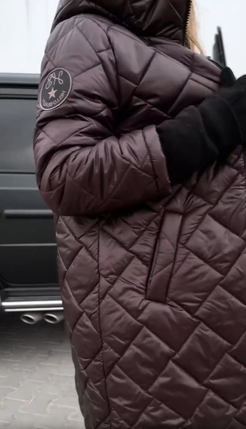 Quilted Puffer Jacket with Hood – Casual Wear, Outdoor Activities