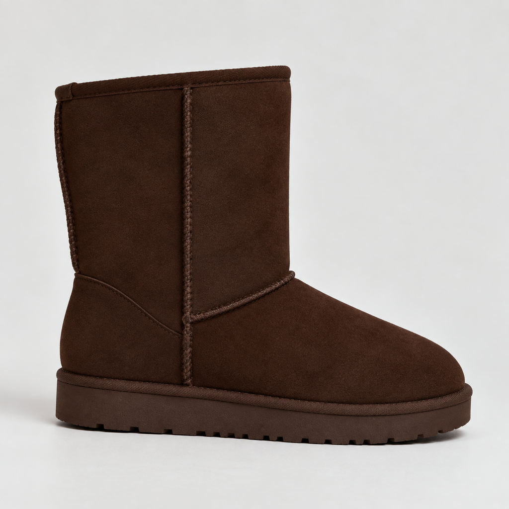 Women's Suede Winter Boots | Warm Mid-Calf Design with Soft Lining – Casual Wear, Outdoor Adventures